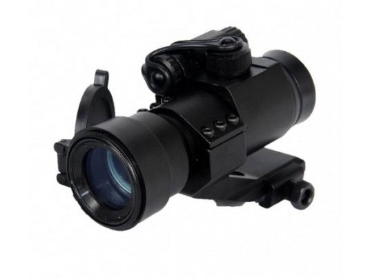 Red and Green Dot scope with Cantilever Mount Black Lancer Tactical