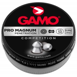 Plombs pro Magnum tête pointue 4.5 mm